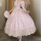 Robe de bal de princesse bustier à volants en satin long, robe de soirée C8117