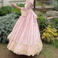 Robe de bal de princesse bustier à volants en satin long, robe de soirée C8117