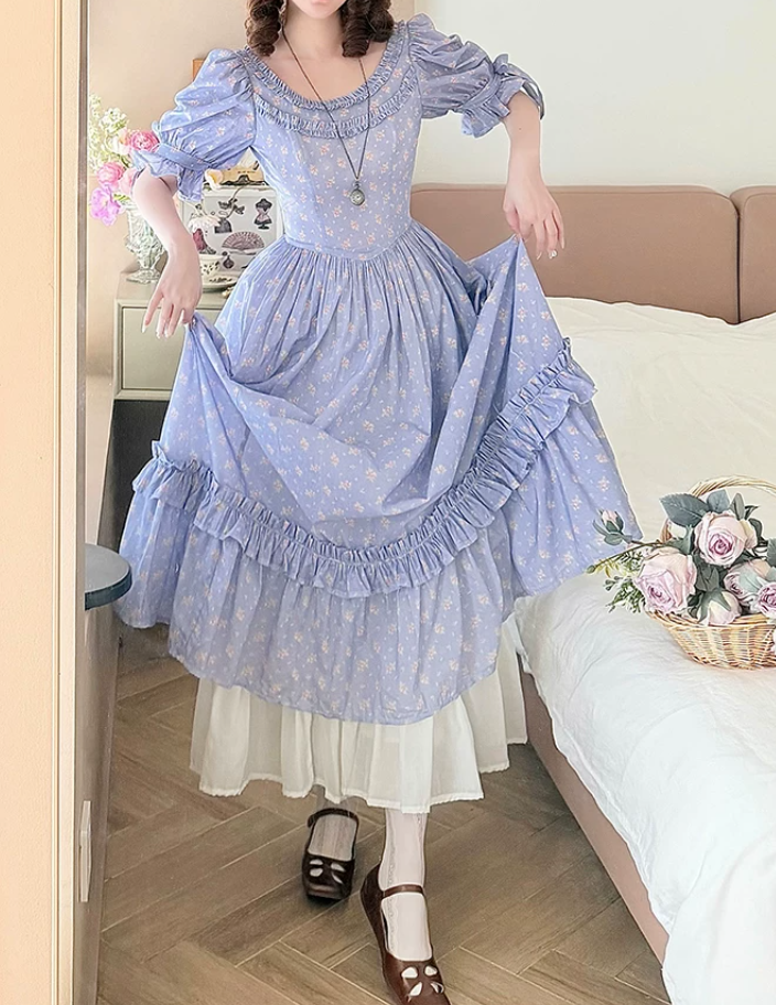 Robe de bal de princesse bustier à volants en satin long, robe de soirée C8117