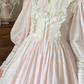 Robe de bal de princesse bustier à volants en satin long, robe de soirée C8117