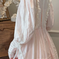 Robe de bal de princesse bustier à volants en satin long, robe de soirée C8117