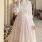 Robe de bal de princesse bustier à volants en satin long, robe de soirée C8117
