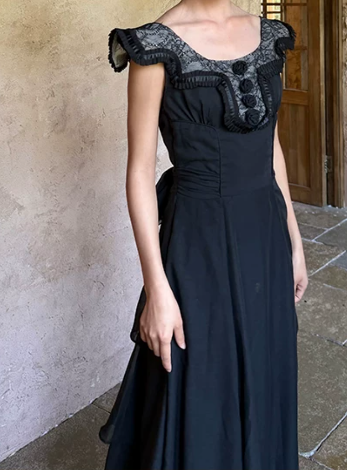 Robe de bal de princesse bustier à volants en satin long, robe de soirée C8117