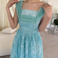Mini robe de soirée en satin, sans bretelles, sans manches, ligne a, simple, C899