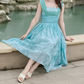 Mini robe de soirée en satin, sans bretelles, sans manches, ligne a, simple, C899