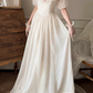 Robe de bal de princesse bustier à volants en satin long, robe de soirée C8117