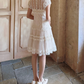 Mini robe de soirée en satin, sans bretelles, sans manches, ligne a, simple, C899