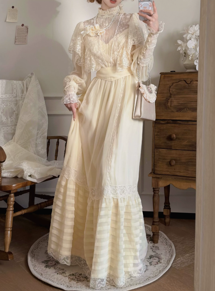 Robe de bal de princesse bustier à volants en satin long, robe de soirée C8117