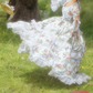 Robe de bal de princesse bustier à volants en satin long, robe de soirée C8117