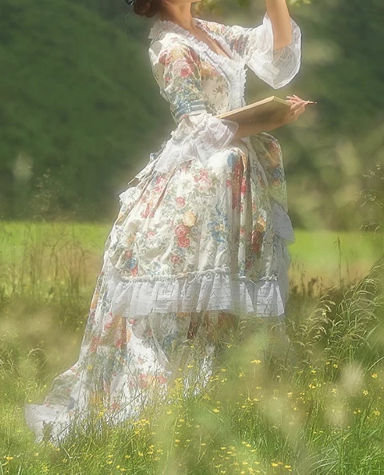 Robe de bal de princesse bustier à volants en satin long, robe de soirée C8117