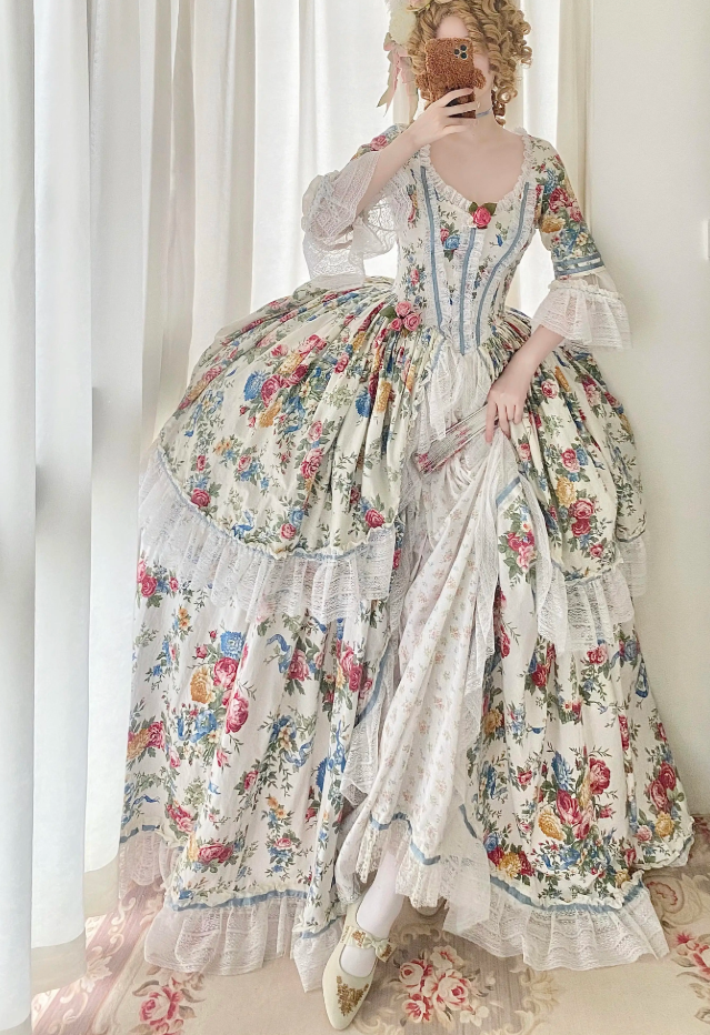 Robe de bal de princesse bustier à volants en satin long, robe de soirée C8117
