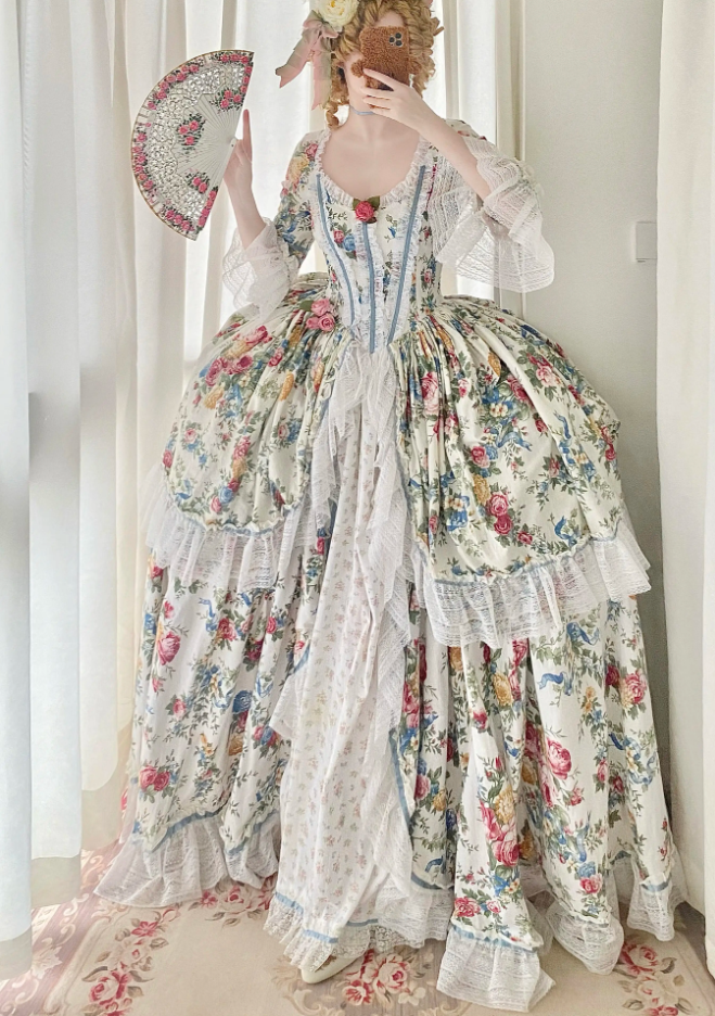 Robe de bal de princesse bustier à volants en satin long, robe de soirée C8117
