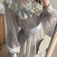 Robe de bal de princesse bustier à volants en satin long, robe de soirée C8117