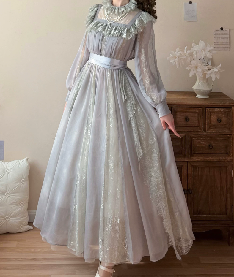 Robe de bal de princesse bustier à volants en satin long, robe de soirée C8117