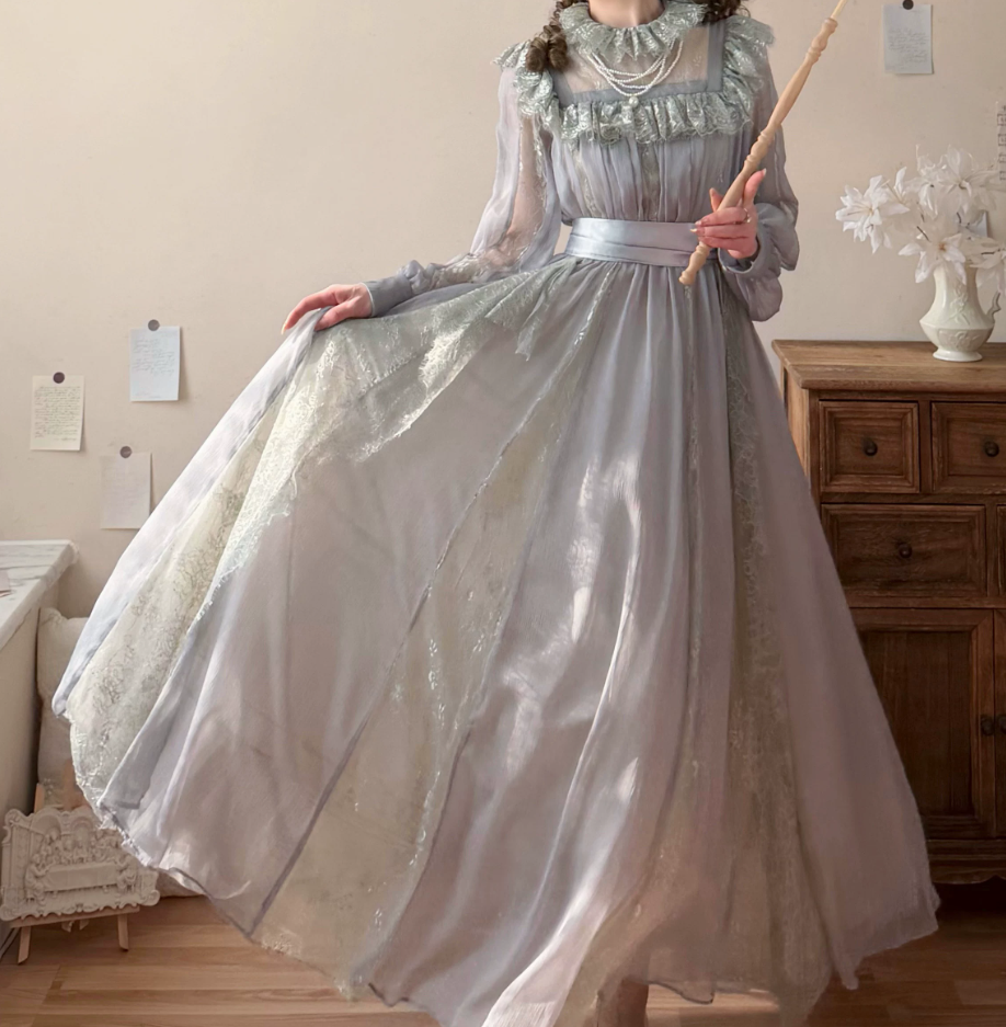 Robe de bal de princesse bustier à volants en satin long, robe de soirée C8117