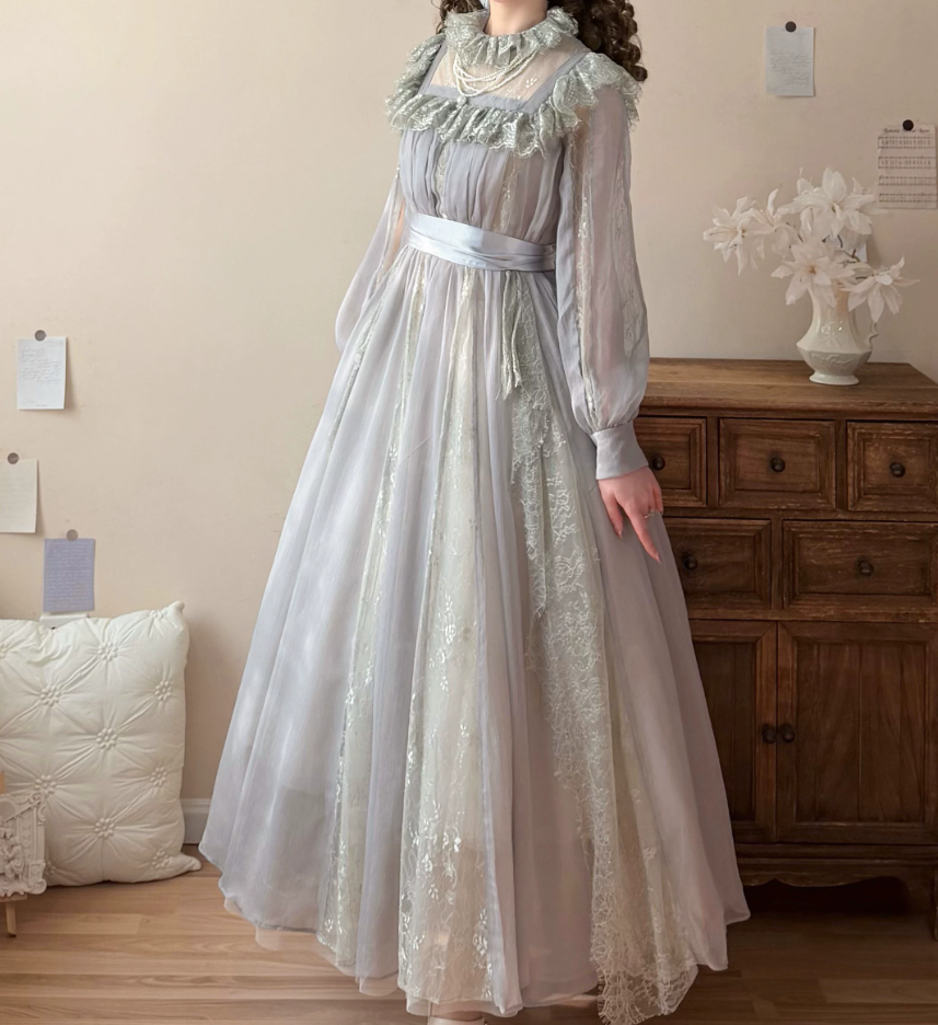 Robe de bal de princesse bustier à volants en satin long, robe de soirée C8117