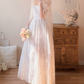 Superbe robe de mariée sirène bustier en satin et tulle, longue et en dentelle, C4563