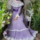 Robe de bal de princesse bustier à volants en satin long, robe de soirée C8117