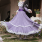Robe de bal de princesse bustier à volants en satin long, robe de soirée C8117