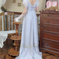 Robe de bal de princesse bustier à volants en satin long, robe de soirée C8117