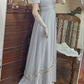 Robe de bal de princesse bustier à volants en satin long, robe de soirée C8117
