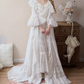 Robe de bal de princesse bustier à volants en satin long, robe de soirée C8117