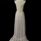 Robe de bal de princesse bustier à volants en satin long, robe de soirée C8117