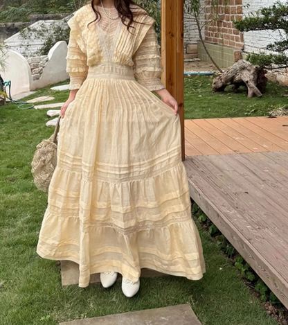 Robe de bal de princesse bustier à volants en satin long, robe de soirée C8117