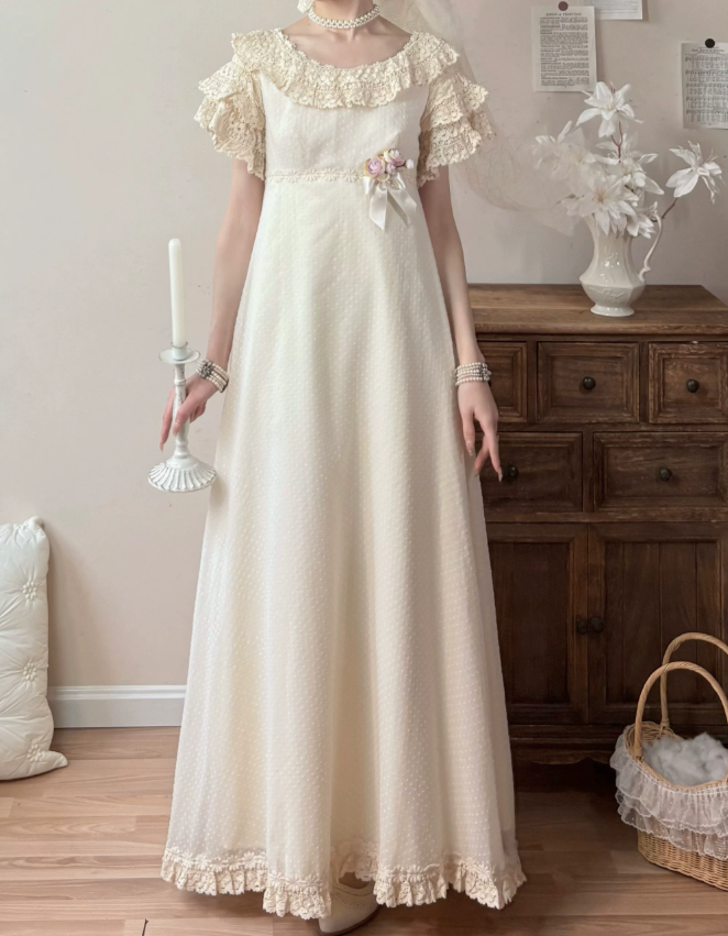 Robe de bal de princesse bustier à volants en satin long, robe de soirée C8117