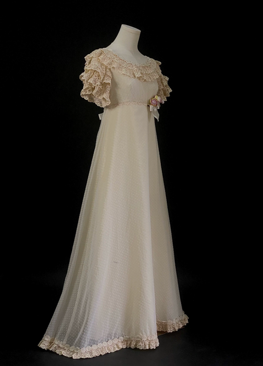 Robe de bal de princesse bustier à volants en satin long, robe de soirée C8117