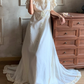 Robe de bal de princesse bustier à volants en satin long, robe de soirée C8117