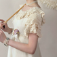 Robe de bal de princesse bustier à volants en satin long, robe de soirée C8117
