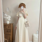 Robe de bal de princesse bustier à volants en satin long, robe de soirée C8117