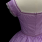 Robe de bal de princesse bustier à volants en satin long, robe de soirée C8117