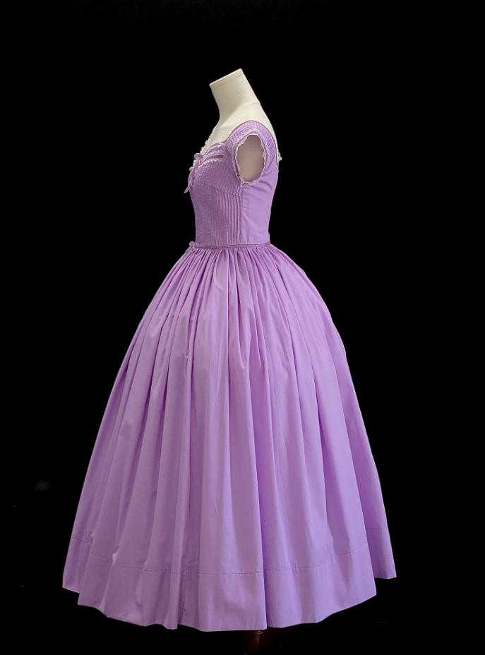 Robe de bal de princesse bustier à volants en satin long, robe de soirée C8117