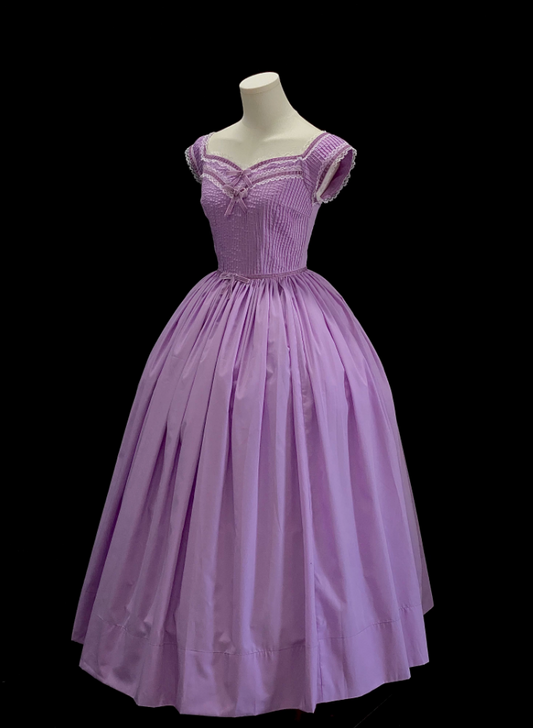 Robe de bal de princesse bustier à volants en satin long, robe de soirée C8117
