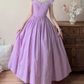 Robe de bal de princesse bustier à volants en satin long, robe de soirée C8117