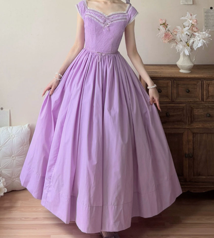 Robe de bal de princesse bustier à volants en satin long, robe de soirée C8117
