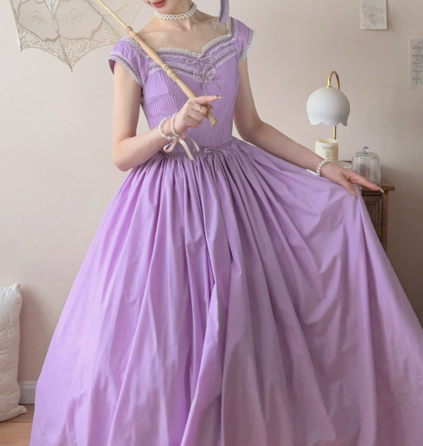 Robe de bal de princesse bustier à volants en satin long, robe de soirée C8117