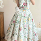 Robe de bal de princesse bustier à volants en satin long, robe de soirée C8117