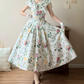 Robe de bal de princesse bustier à volants en satin long, robe de soirée C8117