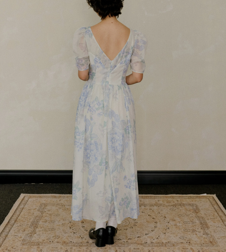 Robe de bal de princesse bustier à volants en satin long, robe de soirée C8117