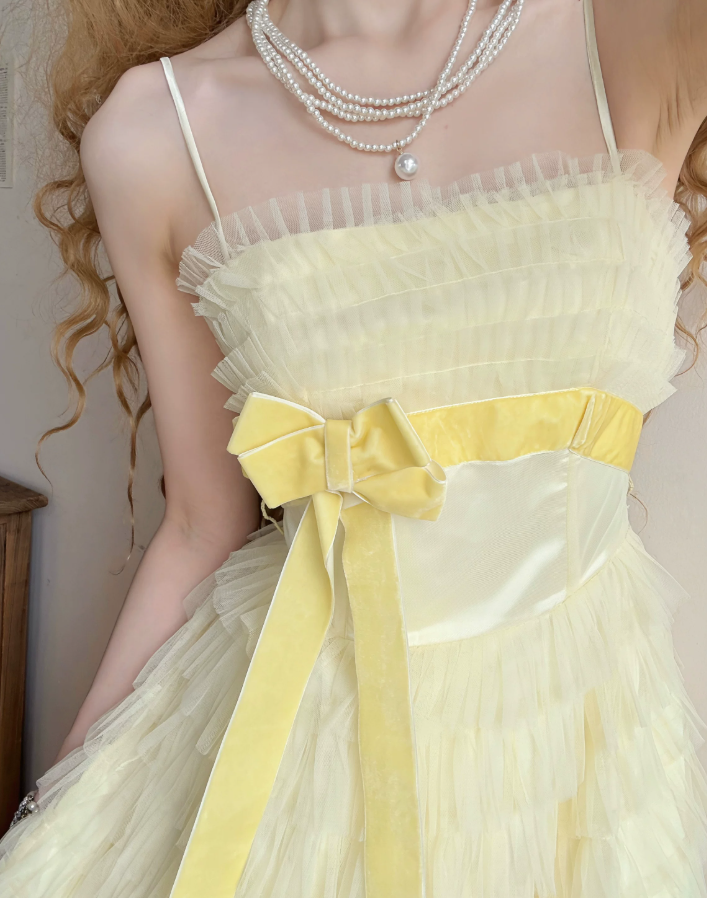 Robe de bal de princesse bustier à volants en satin long, robe de soirée C8117