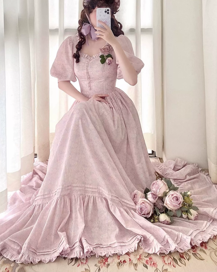 Robe de bal de princesse bustier à volants en satin long, robe de soirée C8117