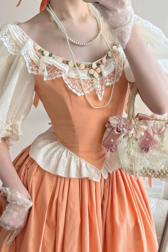 Robe de bal de princesse bustier à volants en satin long, robe de soirée C8117
