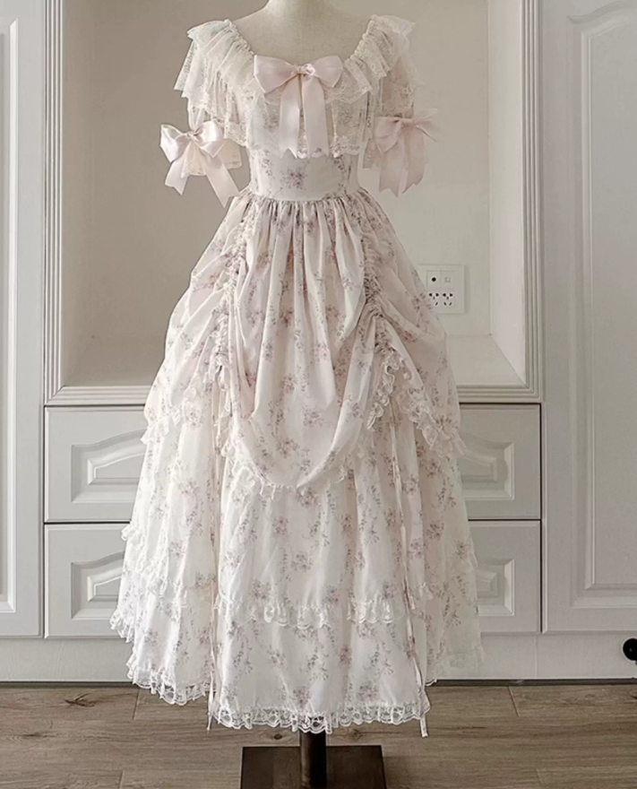 Robe de bal de princesse bustier à volants en satin long, robe de soirée C8117