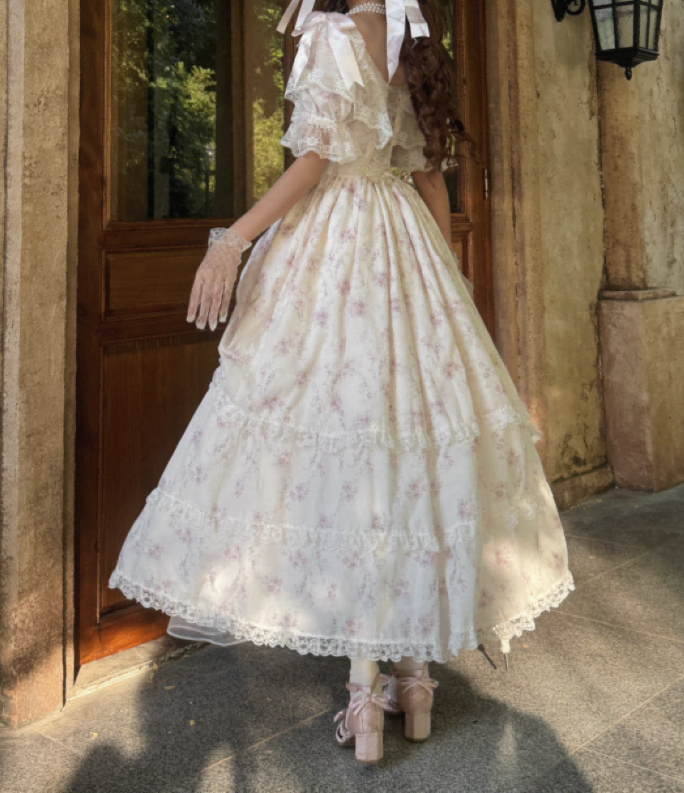 Robe de bal de princesse bustier à volants en satin long, robe de soirée C8117