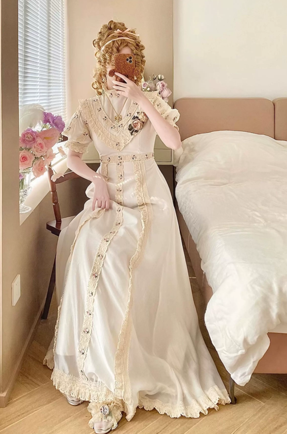 Robe de bal de princesse bustier à volants en satin long, robe de soirée C8117