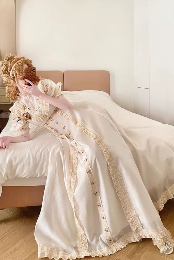 Robe de bal de princesse bustier à volants en satin long, robe de soirée C8117