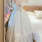 Superbe robe de mariée sirène bustier en satin et tulle, longue et en dentelle, C4563
